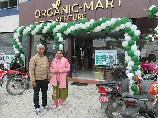 Organic Venture Nepal eröffnet Verkaufsstelle in Kathmandu